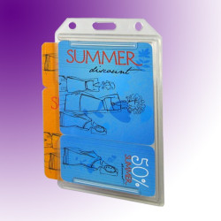 Scheckkartenhülle als Mehrfachkartenhalter