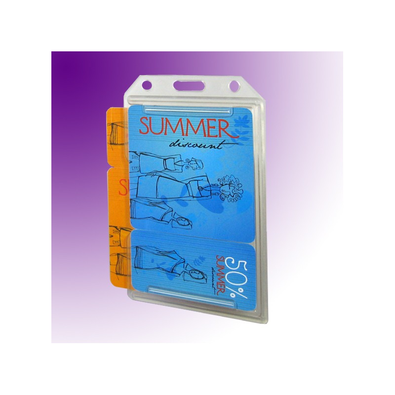 Scheckkartenhülle als Mehrfachkartenhalter