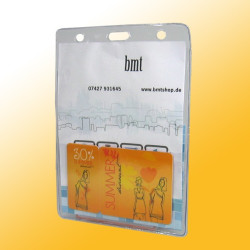 Ausweishülle mit 2 Fächern