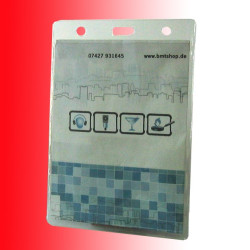 XL Ausweishülle mit 3-Punkt-Lochung