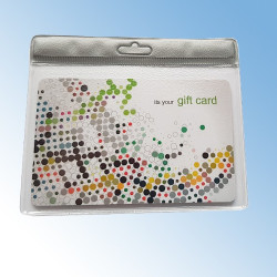 Ausweishüllen mit Eurolochung im Querformat