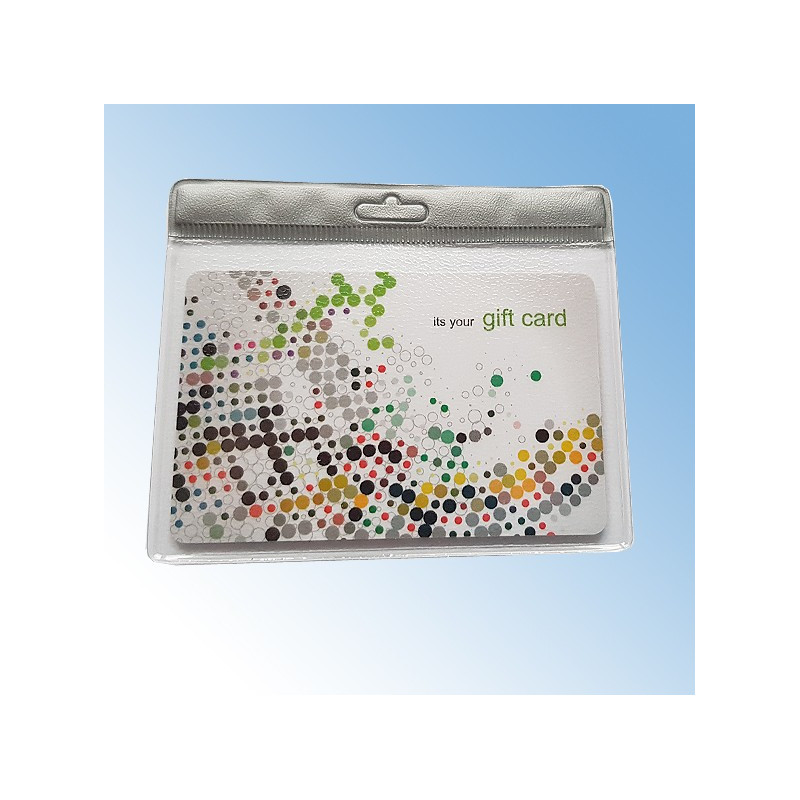 Ausweishülle mit Euolochung Querformat