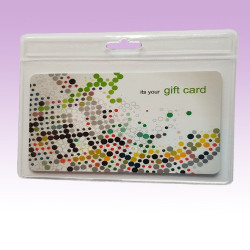 Ausweishüllen mit Eurolochung im Querformat