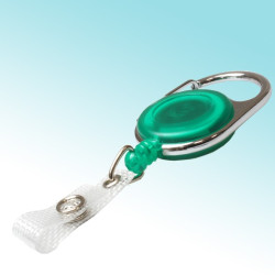 Ausweisjojo rund mit Metallumrandung