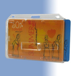 Scheckkartenhalter als "Doppelbox