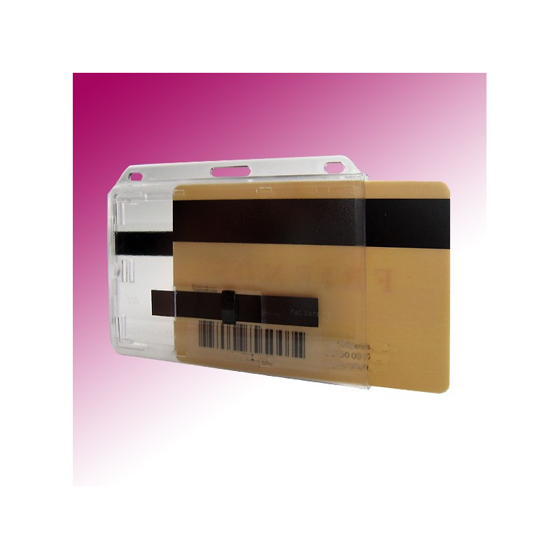 Scheckkartenhalter als "Doppelbox