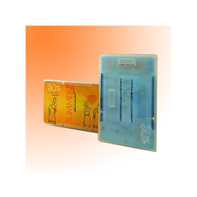 Scheckkartenhülle als Mehrfachscheckkartenhalter