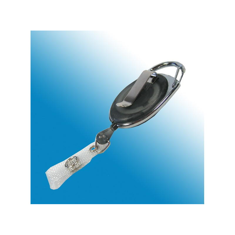 Ovale Premium-Ausweisjojos mit Metallrand – Stabil & Elegant