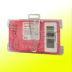 Scheckkartenhalter mit drehbarem Clip