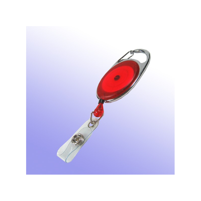 Ausweisjojo mit Karabinerhaken