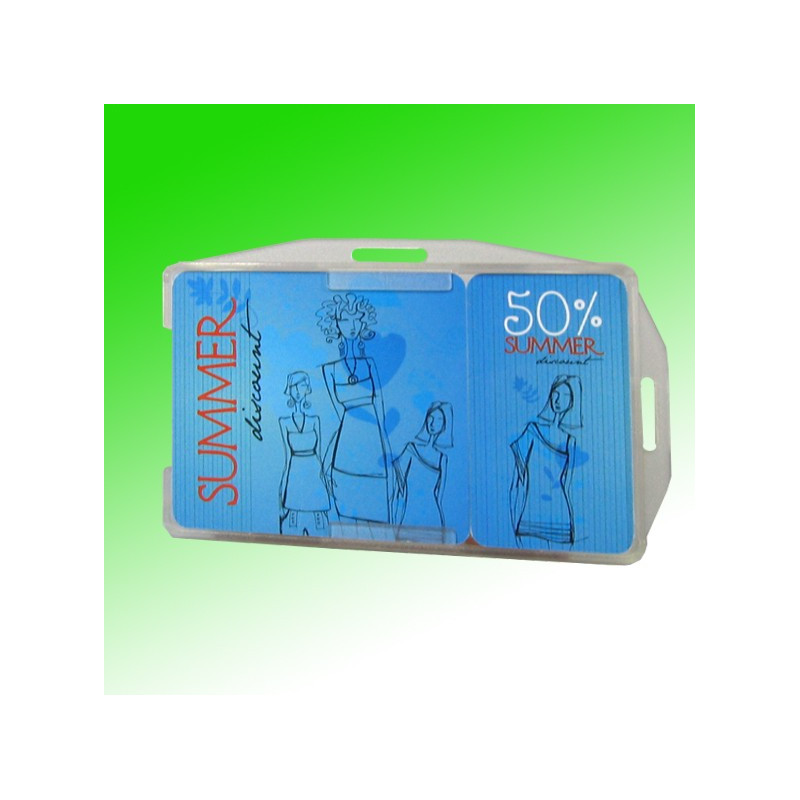 Scheckkartenhülle als Mehrfachkartenhalter