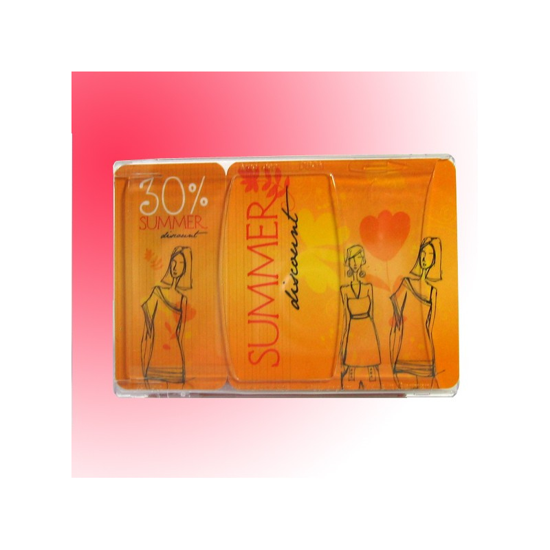 Geschlossener Kartenhalter mit Daumeneingriff