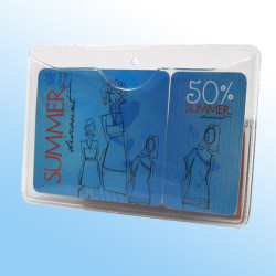 Ausweishülle mit Fingereingriff