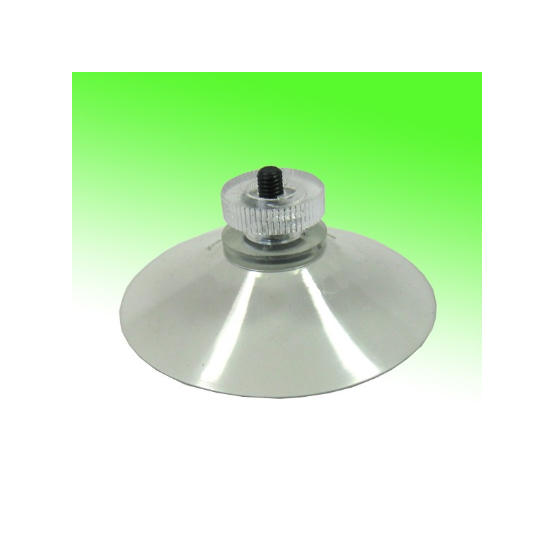 Saugnapf 50 mm mit M4 Kunststoff-Gewinde – Starker Halt, diskretes Design