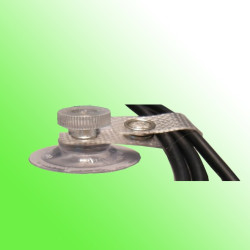 Saugnapf mit Kabelschelle